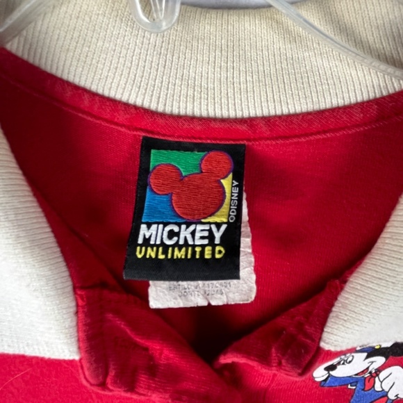 Mickey Unlimited Minnie Mouse Dress Women's Medium Red Jerry Leigh DISCOLORATION - Picture 4 of 6